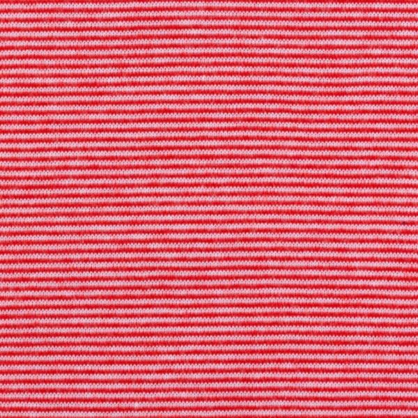 Bündchen Stella mit feinen Streifen rot weiß – Rib Stripes by Swafing