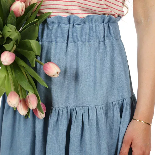 Schnittmuster FRAU PIPPA • Paperback Stufenrock von Studio Schnittreif • Gr. XS-XXL