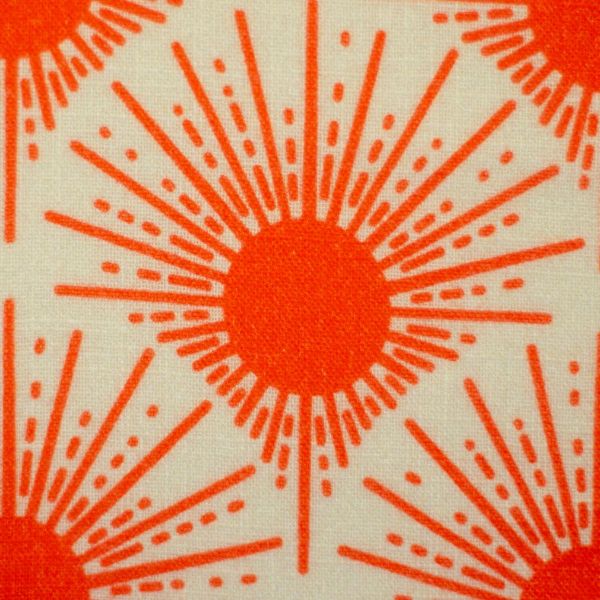 Double Slub Musselin Sonne orange apricot – Double Gauze Käselotti Bright by Swafing