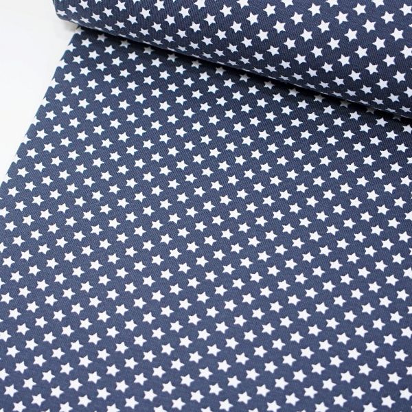 Jersey kleine Sterne dunkelgrau – Baumwolljersey mini stars grey BIPP Design Sky