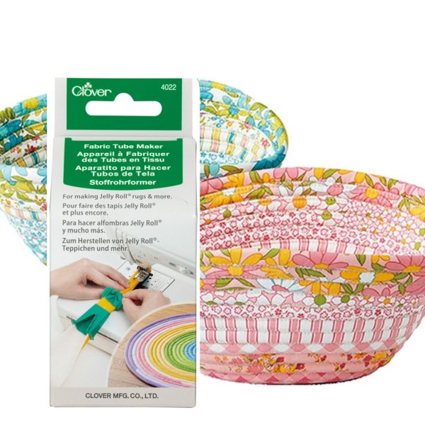 Clover Fabric Tube Maker - Streifenrohrformer Stoffschlauchformer Bänderwerkzeug