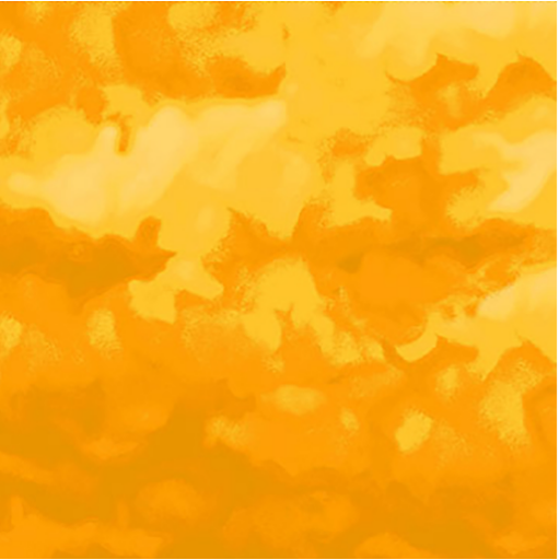 Baumwolle Batik orange gelb - Serie Misty by Cedar West von Clothwork