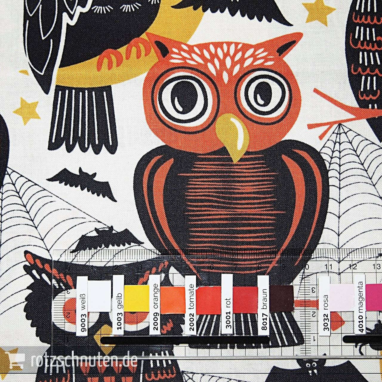 Baumwolle SPOOKTACULAR Owl – Halloween Eulen von BLEND | Rotznasen ...