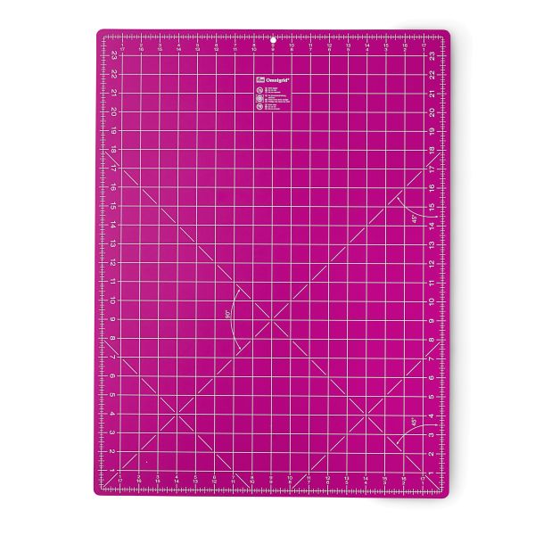Schneidematte M 60x45cm pink von Prym Omnigrid