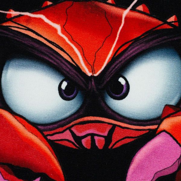 French Terry Eddie the Crab - Krabbe petrol - Salty Soul by Thorsten Berger - 85cm Panel