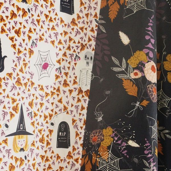 Baumwolle Vampir Hexe Kürbis Katze Halloween - Spooky 'N Sweeter Boo Crew AGF