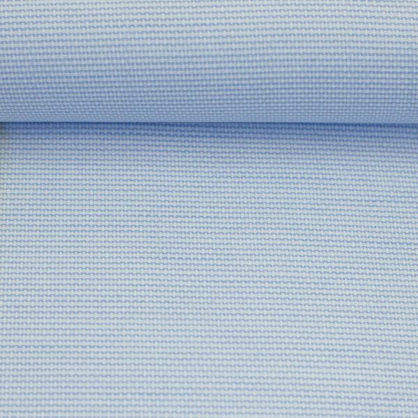 Baumwolle mit Struktur Optik hellblau – Serie Massimo von Swafing