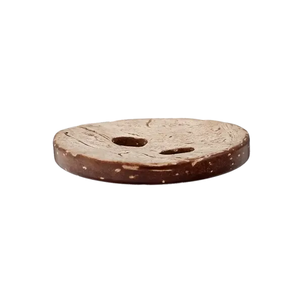 Kokosknopf hellbraun 23 mm waschbar