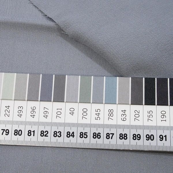 Tencel Soft Stretch Twill grau – meetMILK Lyocell sky