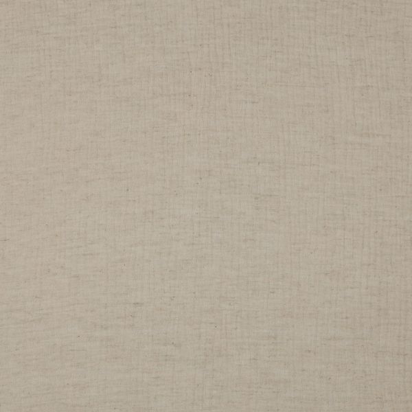 Baumwolle Leinen Musselin natur beige – Double Gauze Linen sand
