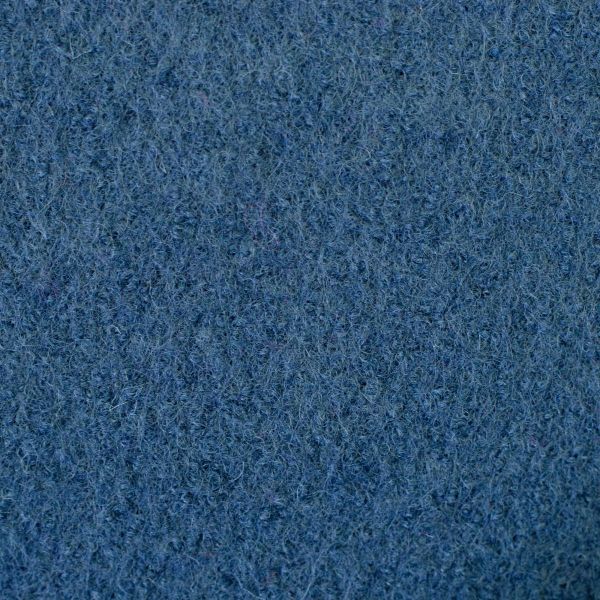Wollfleece blau aus 100% Schurwolle - hochwertiger Wollstoff Nena von Swafing