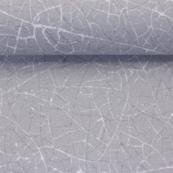 Sweat Scratchy hellgrau - French Terry Slow Down Sneaker Kombi Thorsten Berger by Swafing