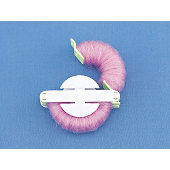 Clover 3126 PomPom Tool klein 2er Set 35mm + 45mm - Bommel Pom-Pom Maker small