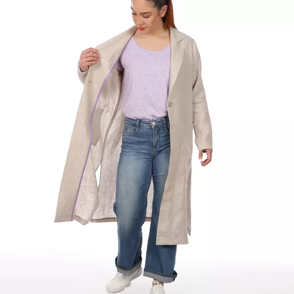 Schnittmuster FRAU SHIRA • Sommer Mantel von Studio Schnittreif • Gr. XS-XXL