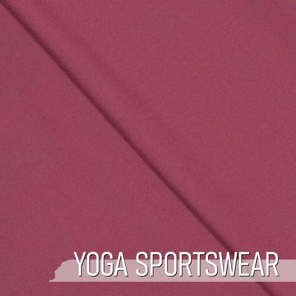 YOGA STRETCH uni altrosa beere - Funktionsjersey für Sportbekleidung