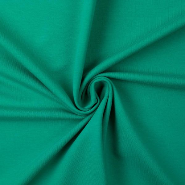 Single Jersey kühles smaragd grün petrol - Baumwolljersey VANESSA von Swafing