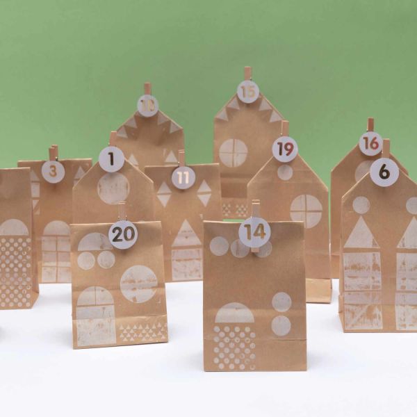 Stempel Set • Kreise Muster • 5 Stempel + Stempelkissen Formen