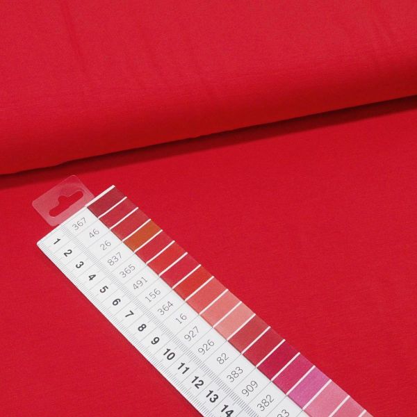 Viskose Jersey knitterfrei aus Bambus rot - cold bamboo jersey knit