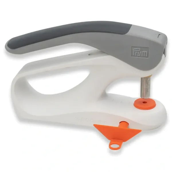 PRYM Vario Creative Tool für Ösen Nieten und Druckknöpfe grau - mit Lochwerkzeug Starter Set