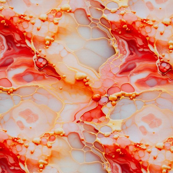 French Terry Flowing Bloom Rosé Apricot – Sarah Mariam für Swafing