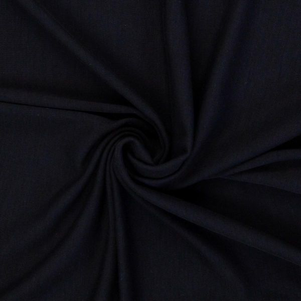 Weicher dünner Merinostrick in navy - 100% Schurwolle Merino Strickstoff von Swafing