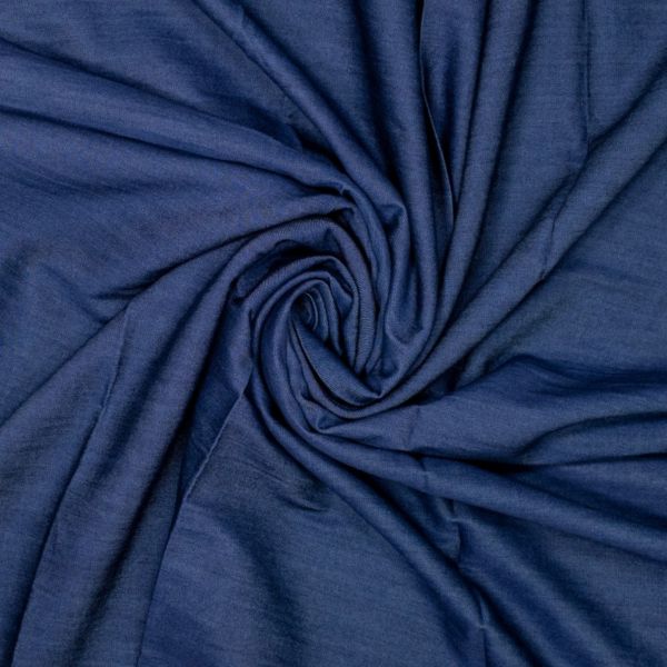 Leichter weicher Jeans mit TENCEL™ Lyocell Fasern dunkelblau - Light Stretch Denim indigo