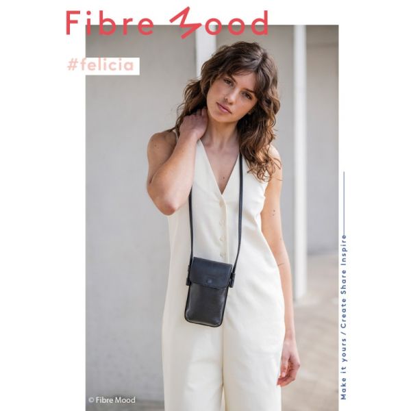 Baumwoll Twill Denim creme – elastischer Jeansstoff in Ecru aus der Fibre Mood Edition 26
