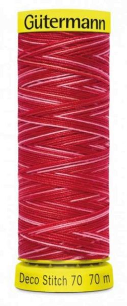 Deco Stitch 70 Multicolor Fb. 9984 - 70m Nähgarn von Gütermann - bunte Nähseide
