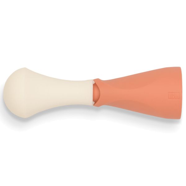Prym Ergonomics Pfriem / Ahle mit Schutzkappe, 12 cm lang in apricot