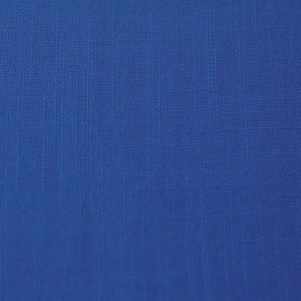 Double Slub Musselin royal blau – Double Gauze Sorea aus Baumwolle
