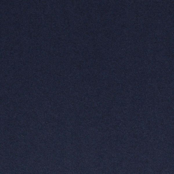 Strickstoff Bono Navy – dunkler Baumwollstrick von Swafing