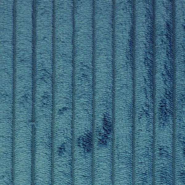 Samtcord uni türkis petrol – robuster Breitcordstoff für Möbel & Taschen Wanja von Swafing