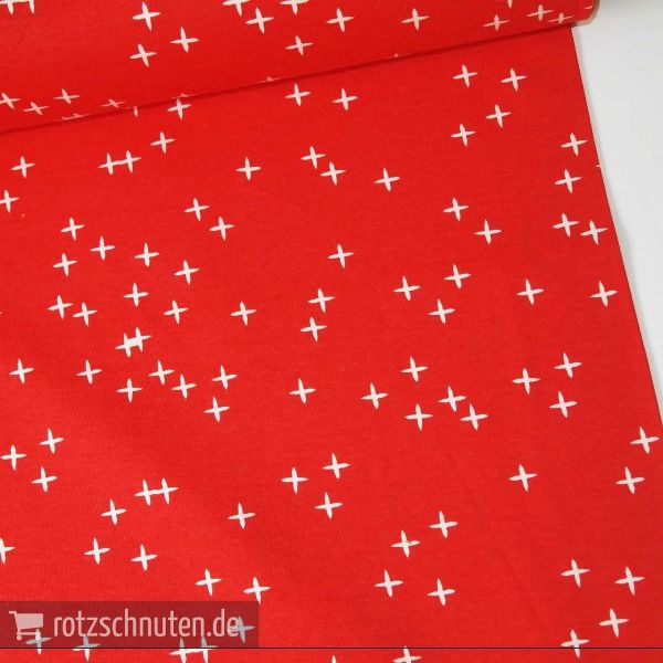 Bio Jersey Interlock BIRCH Wink tomato – Mod Basic 3