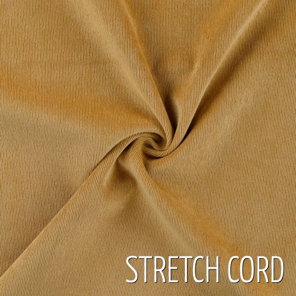 Stretch Feincord in senf gelb – Elastic Babycord