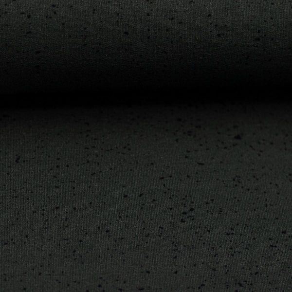 Sweat mit Sprenkeln dunkelgrün - French Terry Sparkle army green Wild Child