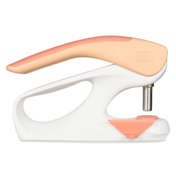 PRYM Vario Creative Tool für Ösen Nieten und Druckknöpfe apricot - mit Lochwerkzeug Starter Set-