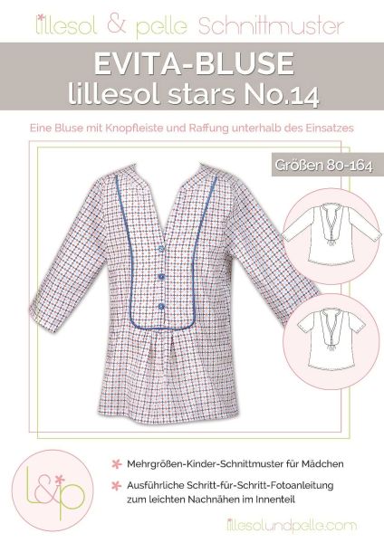 Lillesol stars No.14 Evita-Bluse