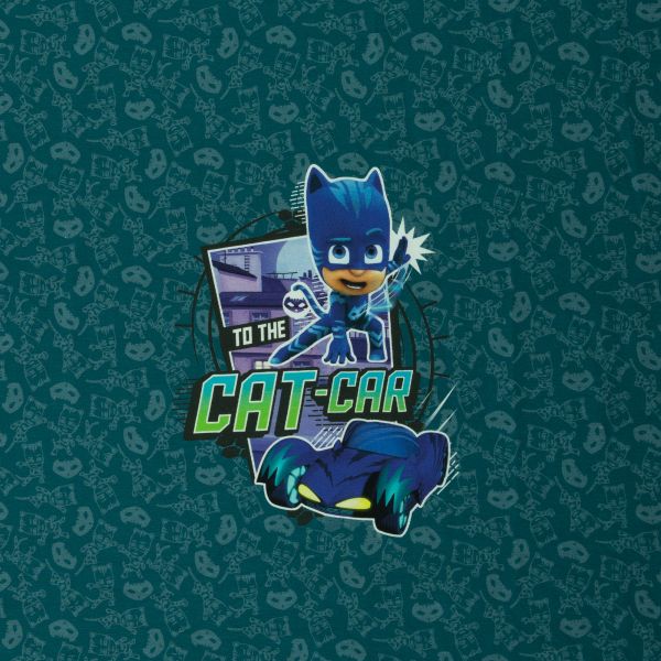 Jersey Catboy Disney PJ Masks - 50x65cm Panel für Shirt und Kissen