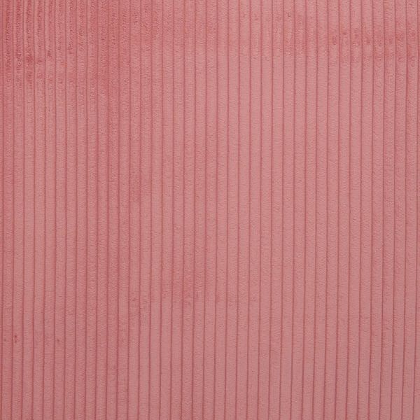 Breitcord Wanja rosa Erdbeersorbet – weicher Cord Samt für Kissen & Taschen