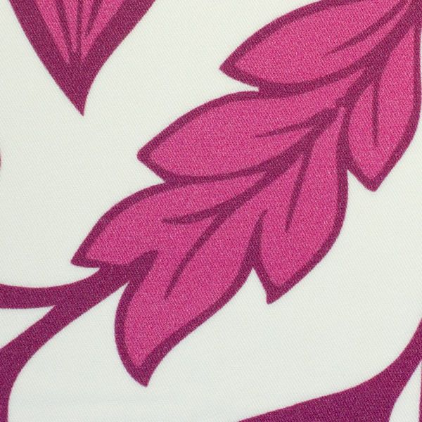 Viskose Webware Simply Flowers pink weiß • floraler Kleiderstoff von Swafing