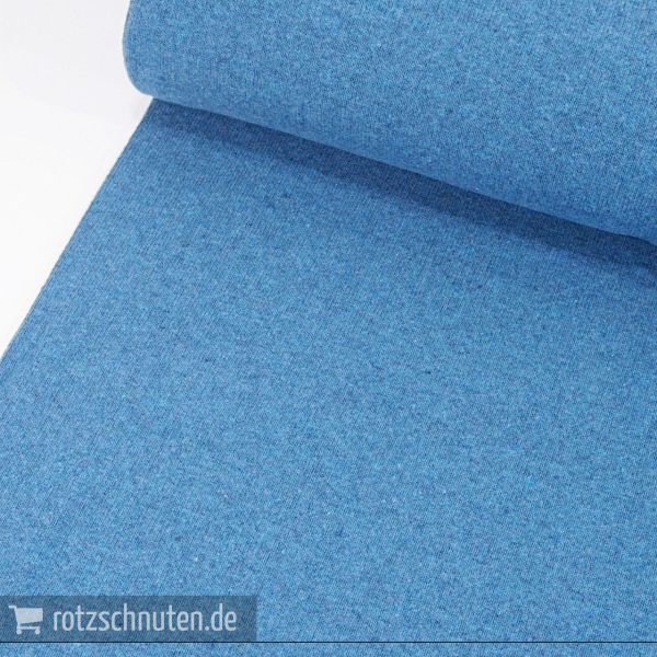 Weicher Strickstoff jeansblau – BENE denim blau von Swafing