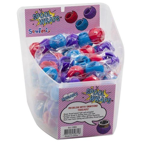 3 Garnhalter im Set für Ordnung im Garn Regal - für Nähgarn Stickgarn oder Konen