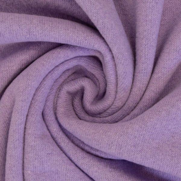 Baumwollstrick Bono Lavendel flieder – Made in Italy