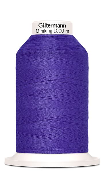 Nähgarn lila violett Fb. 0810 - 1000m Miniking Allesnäher Garn von Gütermann - Nähseide für Overlock Coverlock