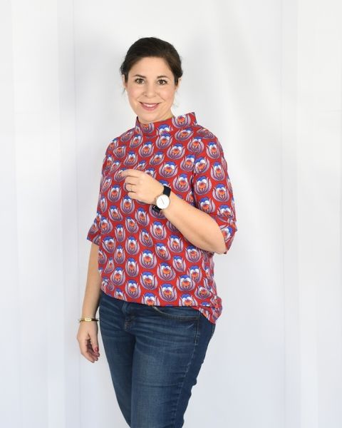 Schnittmuster leichte Bluse Olivia Damen Lillesol woman No.51 - Gr. 34-50