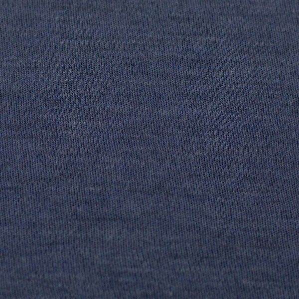 Weicher dünner Merinostrick in blau - 100% Schurwolle Merino Strickstoff von Swafing