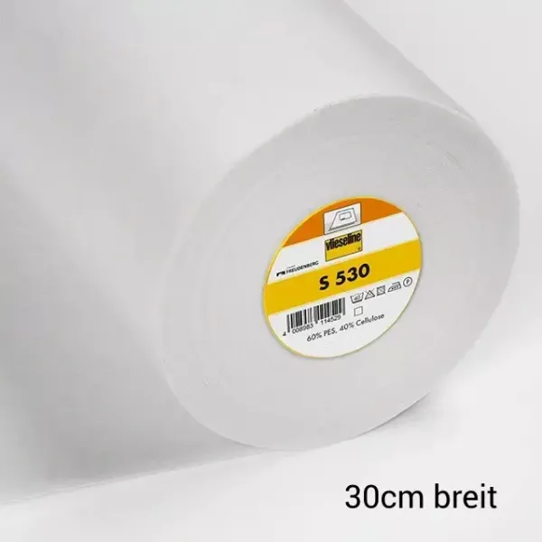 Vlieseline S520 SCHABRACKE – Bügeleinlage fest 30cm breit
