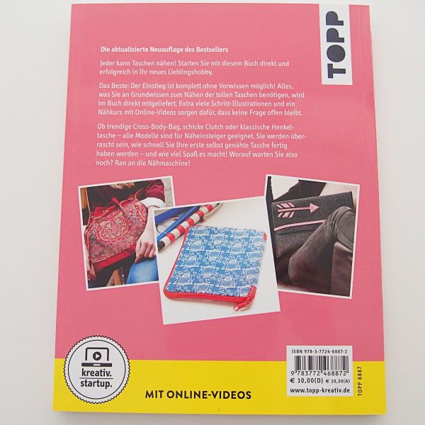 Taschen Nähen - 15 Modelle für Einsteiger mit Schnittmuster