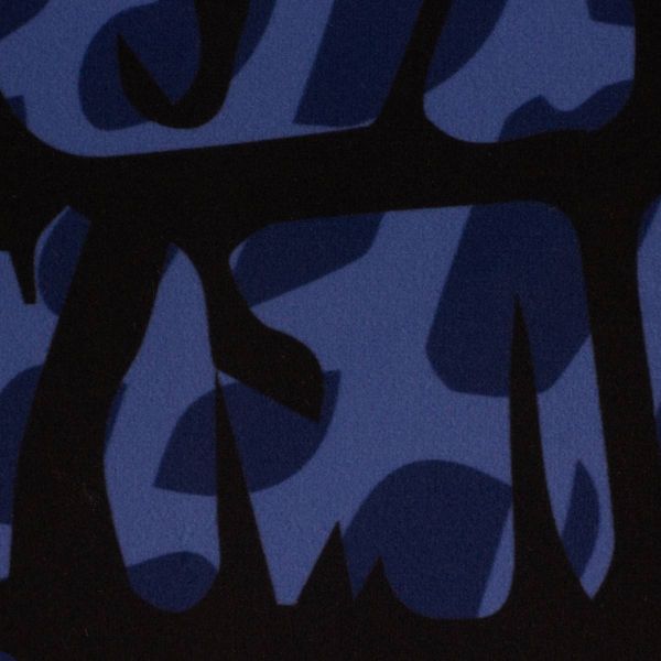 Monsta Pillow DIY Panel blau für ein Kissen • Design Thorsten Berger by Swafing