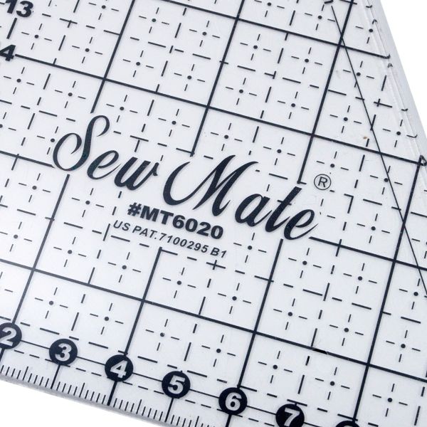 Universal Lineal Dreieck 23 x 20cm 60° – Sew Mate #MT6020